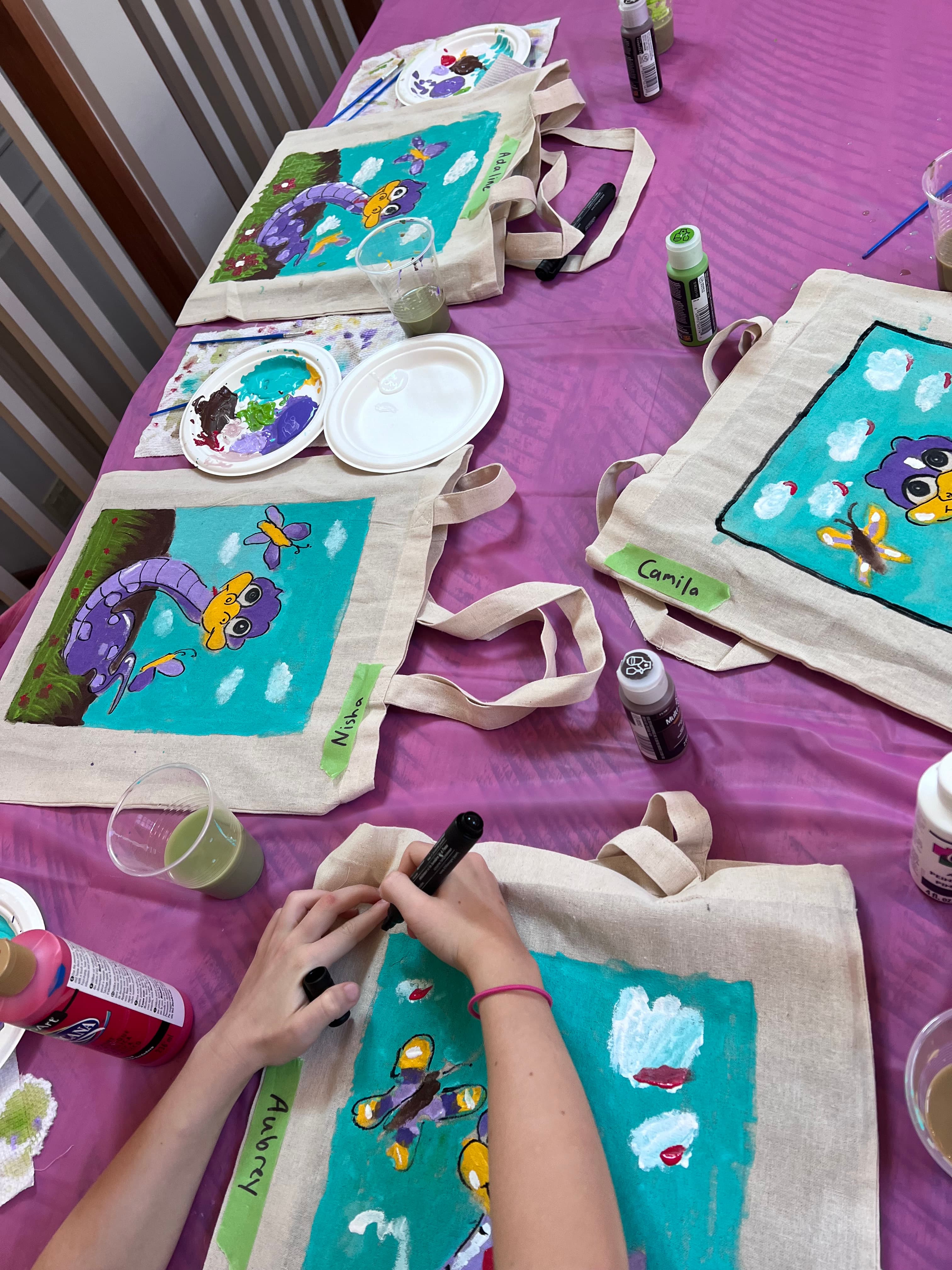 Paint Party Kids Adults 8